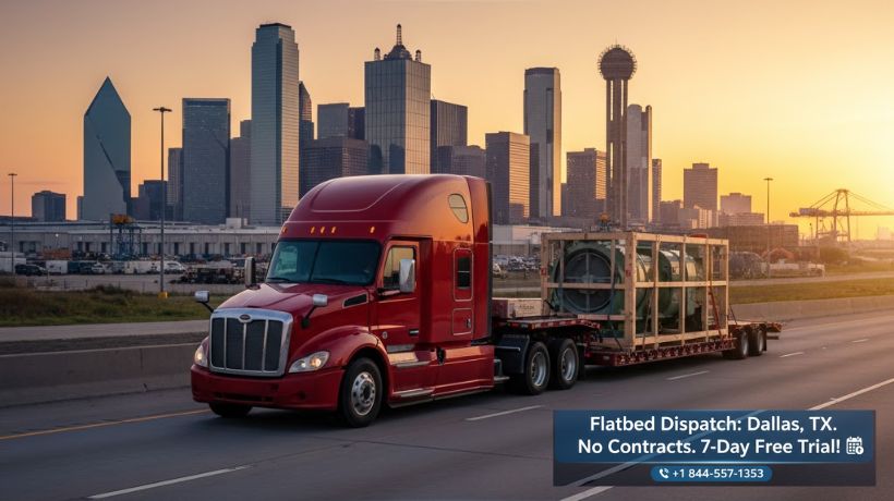 Flatbed Dispatch Services for Dallas