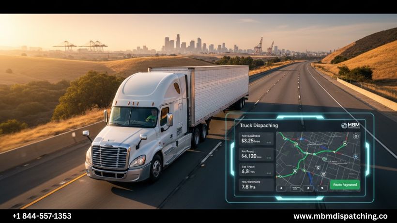Truck Dispatch Services: California's Best for Carriers
